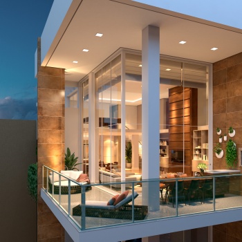 Vista externa sacada